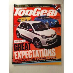 Top Gear Magazine October 2014 UK BBC Renault Twingo 471 bhp Lexus RC F Audi TT